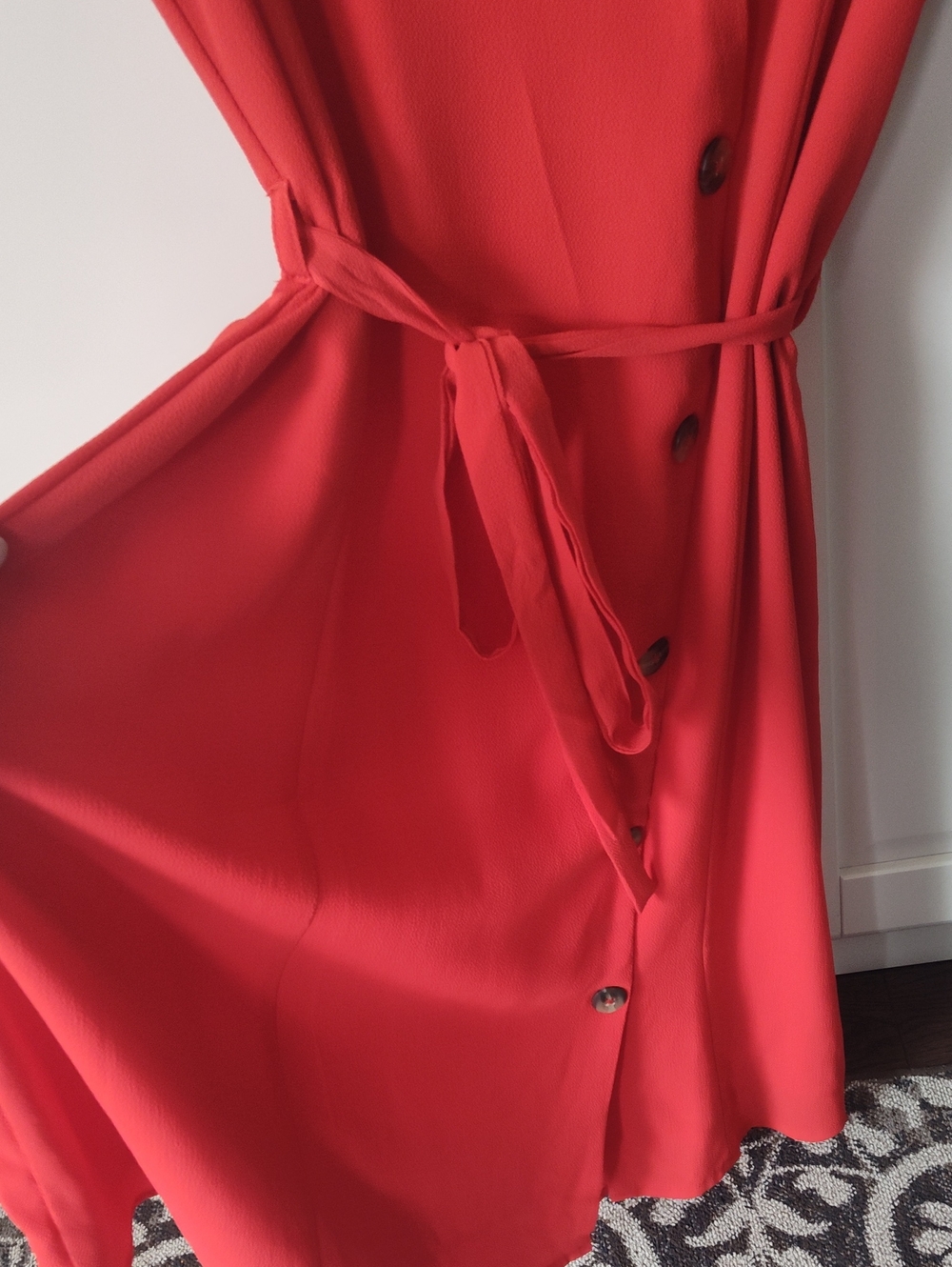 Fall Red Dress - Picture 4 of 7